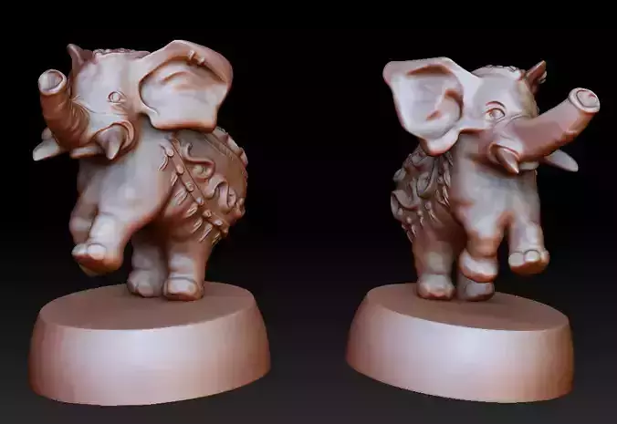 Little elephant figurine