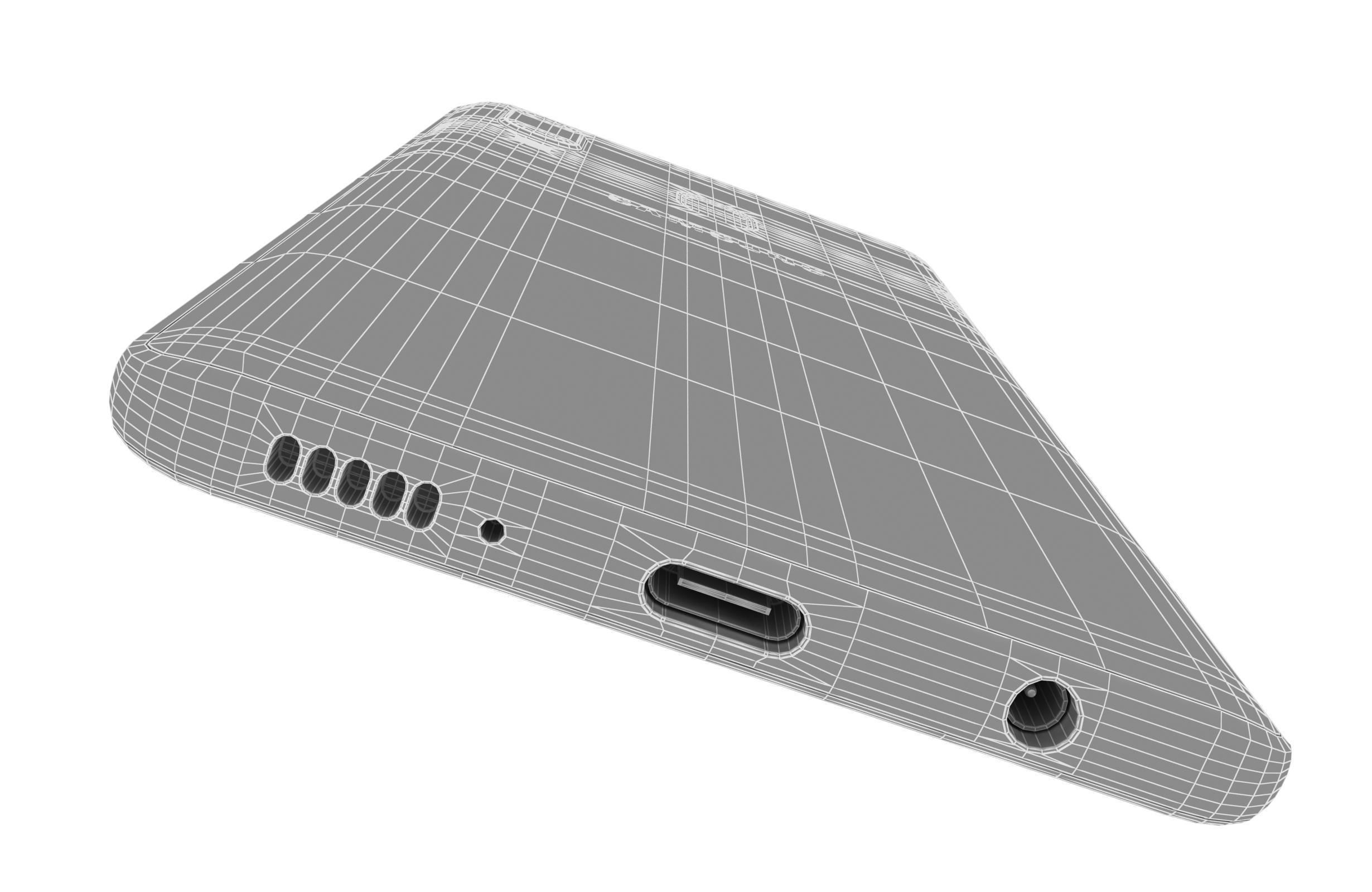 Samsung Galaxy A40 White 3D model_17