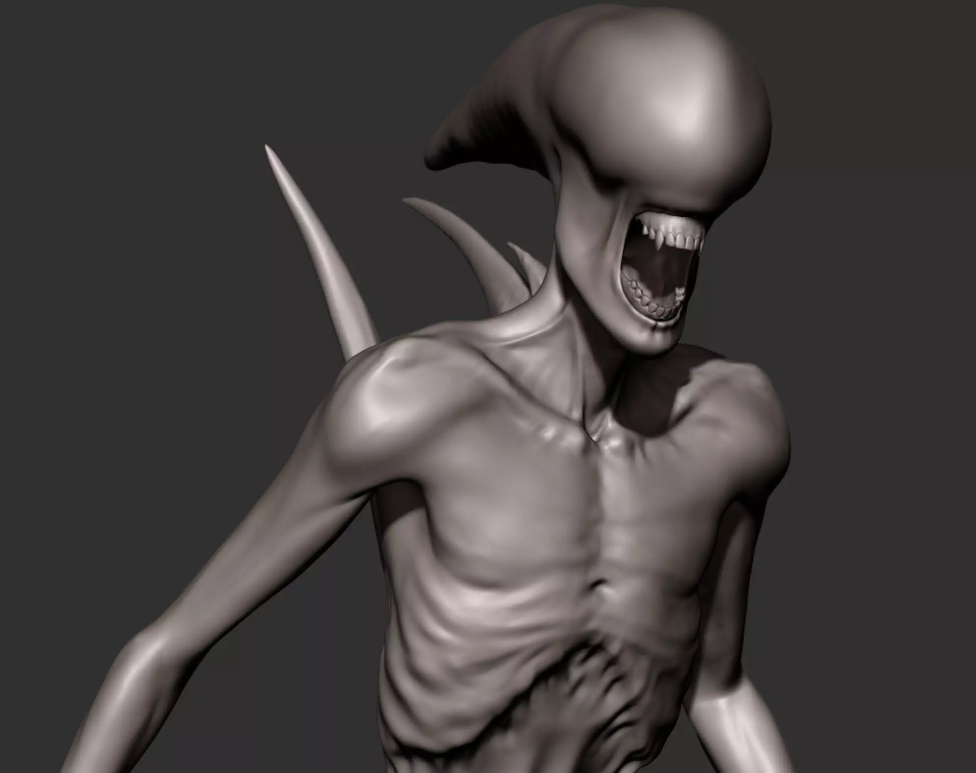 Alien Neomorph 3D model