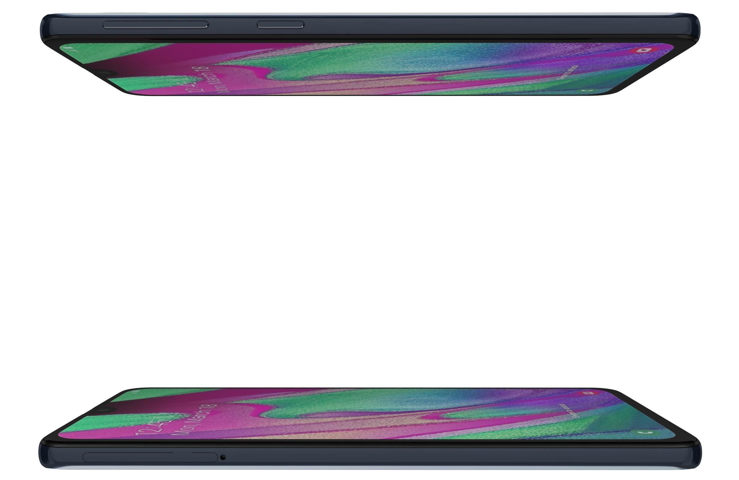 Samsung Galaxy A40 Black 3D model_7