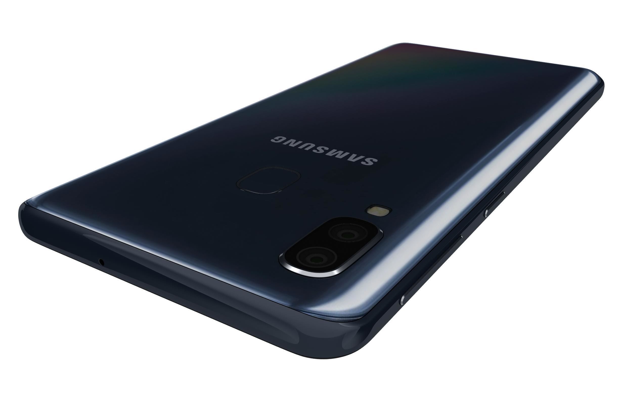 Samsung Galaxy A40 Black 3D model_11