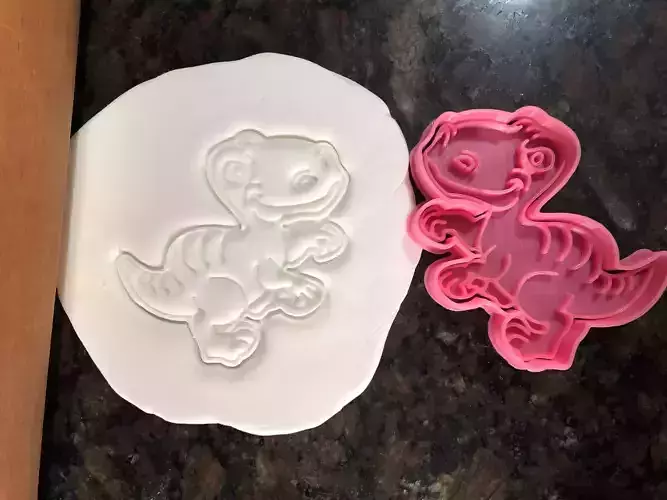 Tyrannosaurus Rex cookie cutter  TREX