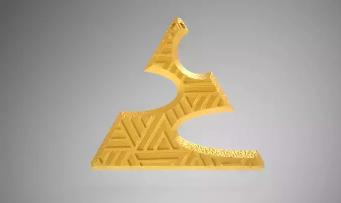 Triangle Necklace 3D print model