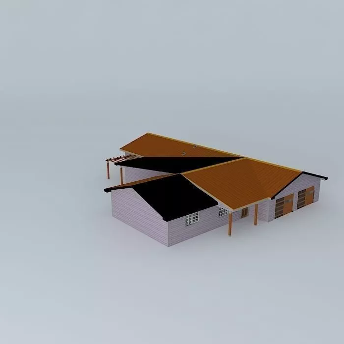 Pauls house expanded Free 3D model