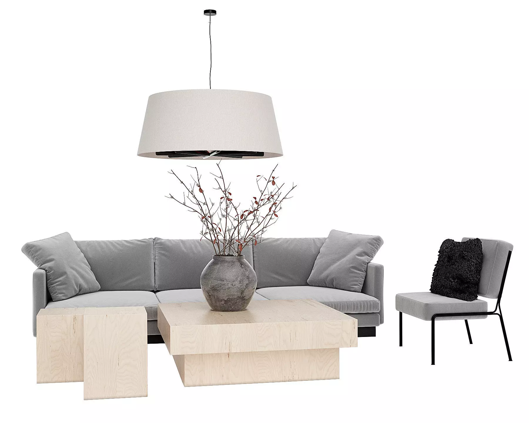 Sofa Setup 16 3D model_0