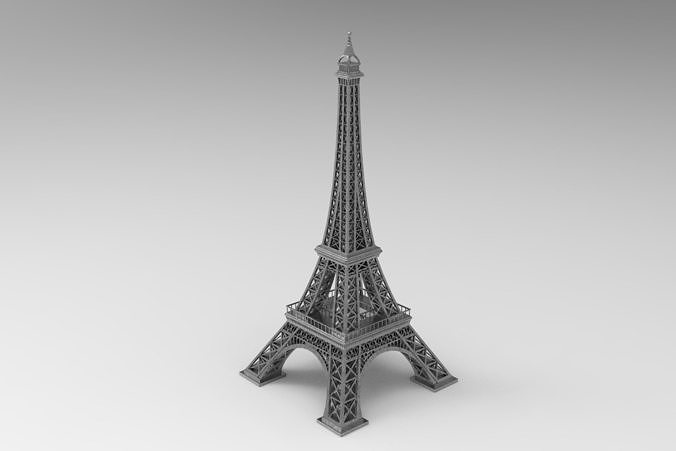 Eiffel Tower for 3D Print 3D print model