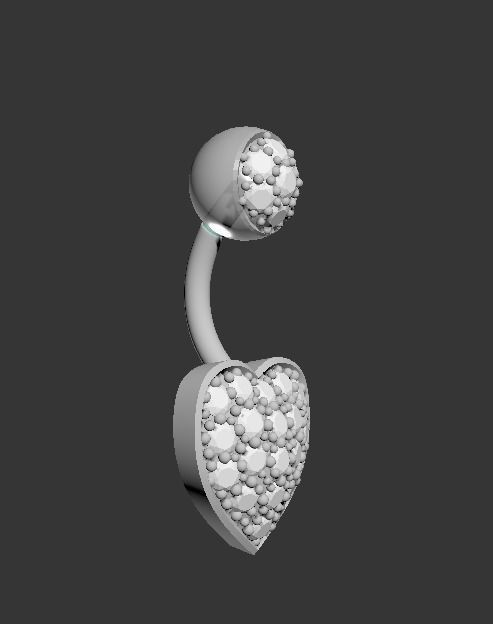 101004 PR heart piercing 3D print model_5