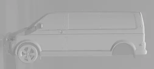 Volkswagen Transporter 3D model_0