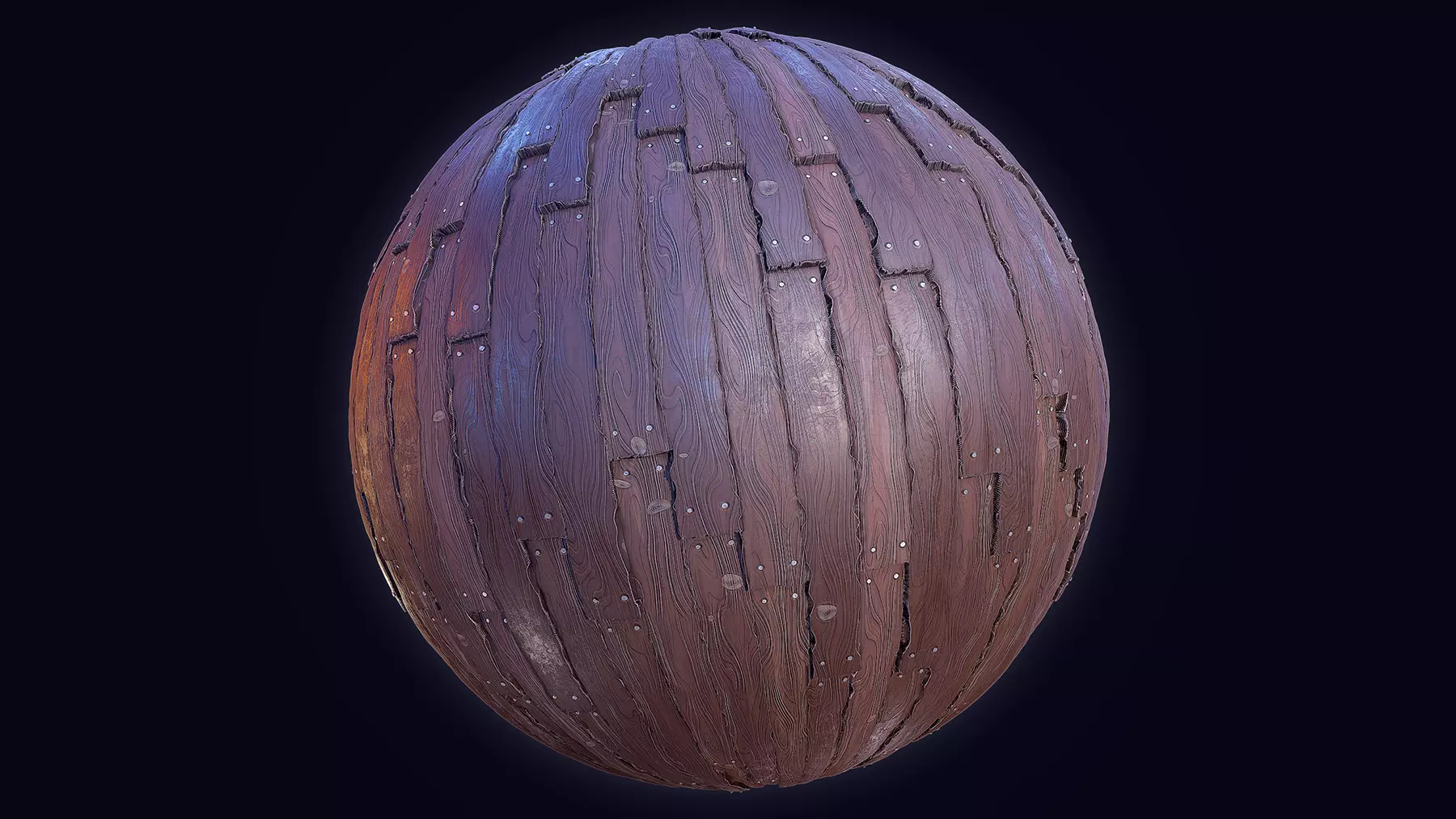 Stylized Wood planks PBR seamless texture Texture