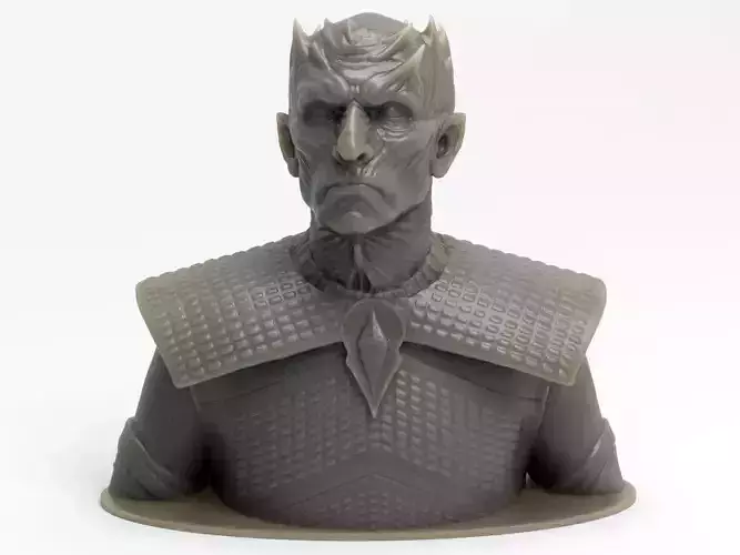 Night King Bust v3 - Game of Thrones 3D print model