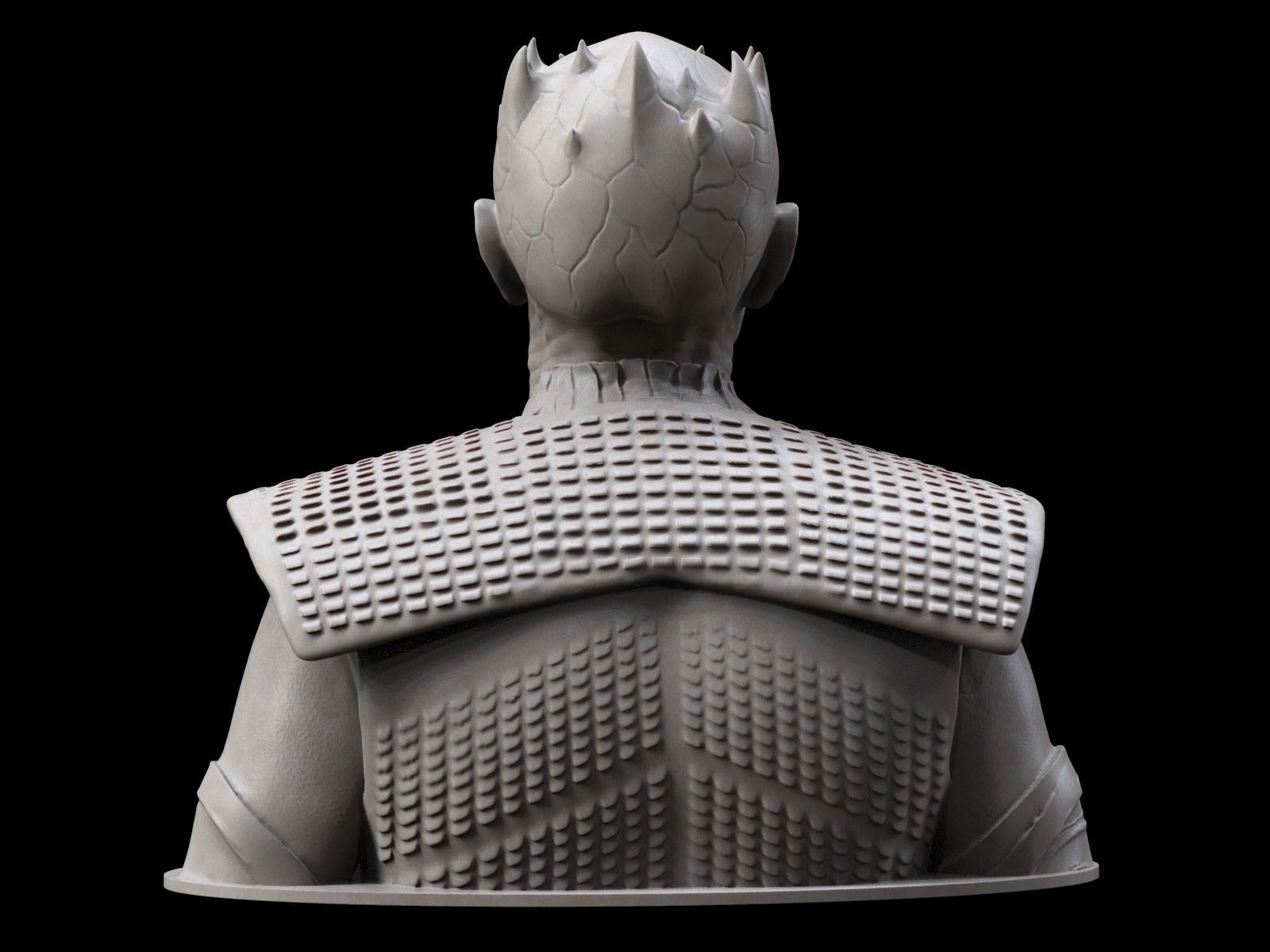 Night King Bust v3 - Game of Thrones 3D print model_5
