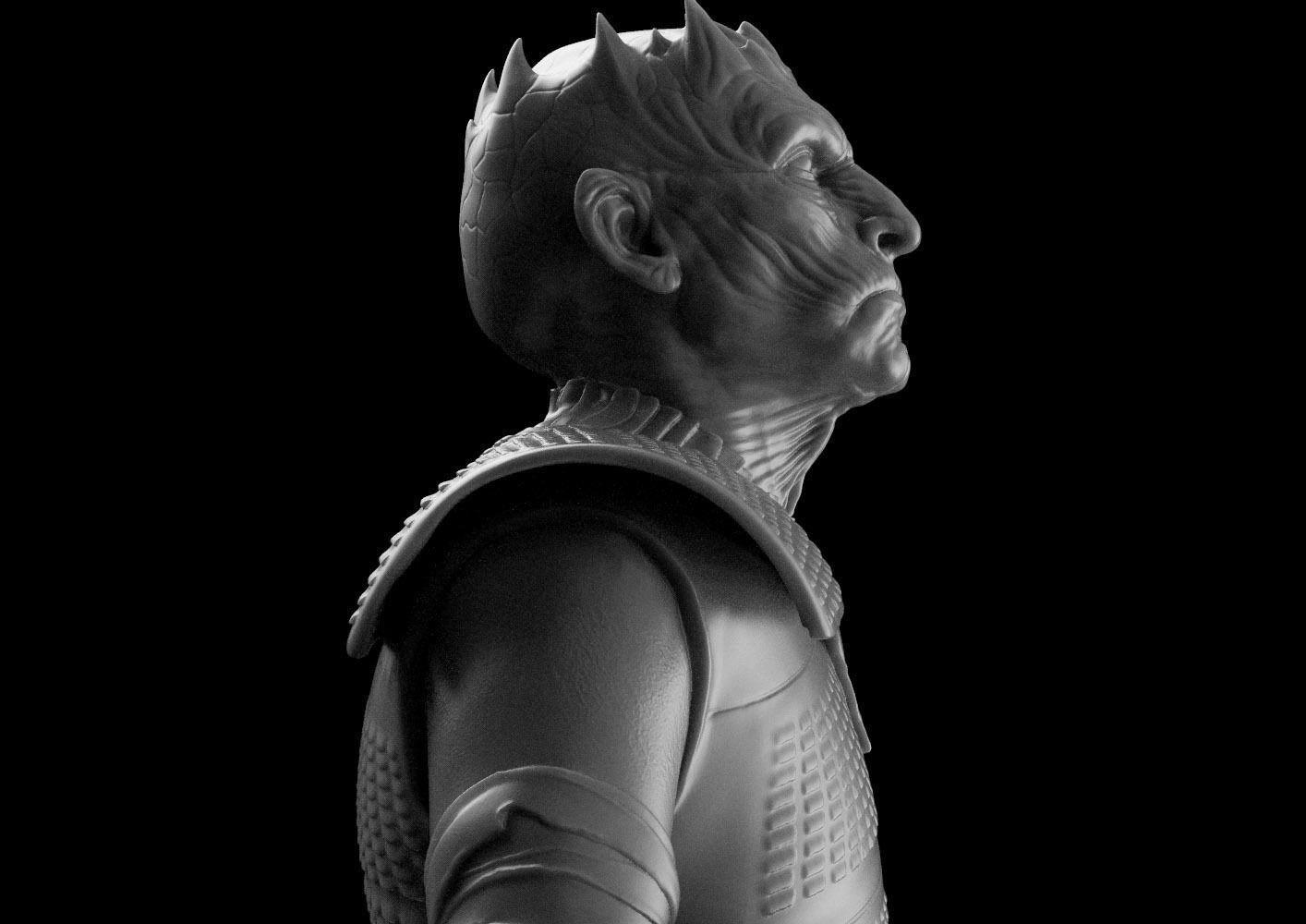 Night King Bust v3 - Game of Thrones 3D print model_1