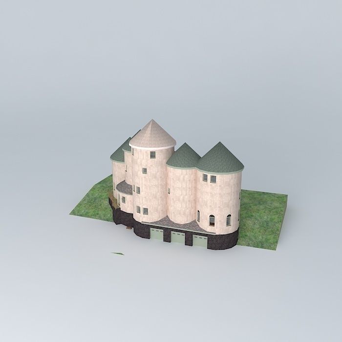 Castle Malia Part 2 Free 3D model_1