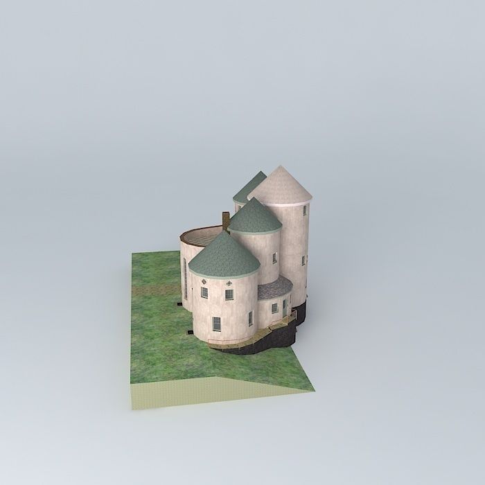 Castle Malia Part 2 Free 3D model_2
