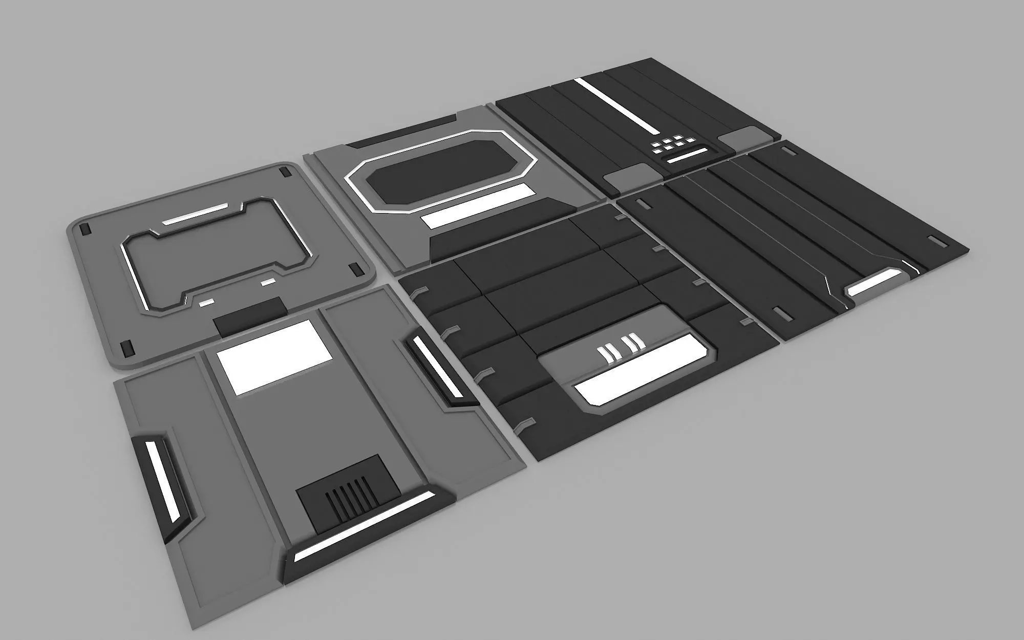 SCI-FI 3DS MAX 2015 6 MODEL 3D model