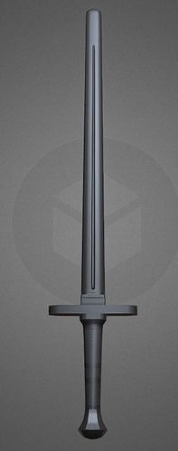 Training Sword Free low-poly 3D model
