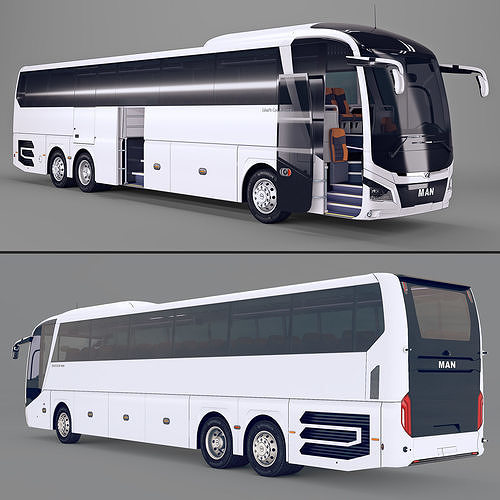 MAN LIONS COACH L R08 2018 3D model