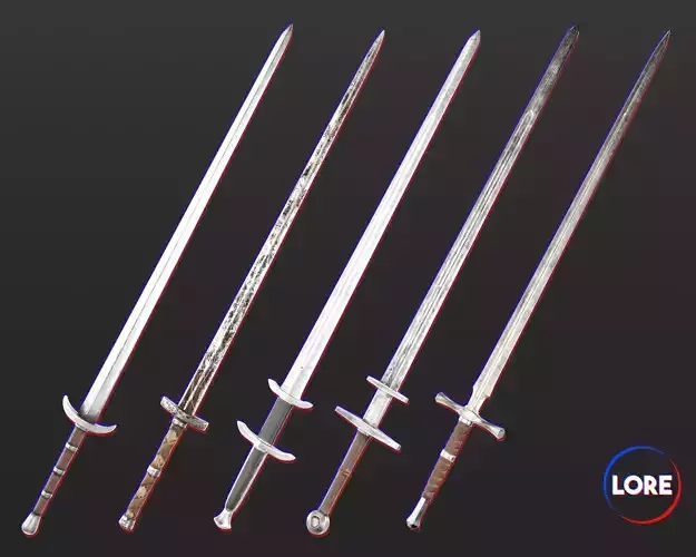 Medieval Collection Weapons Long Swords 