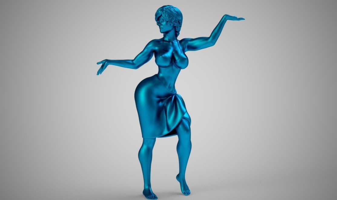 Fire Dance 3D print model_6