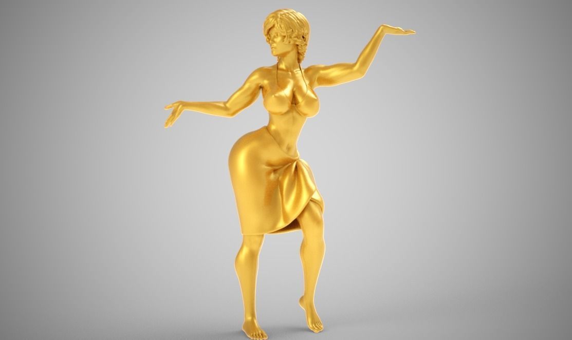 Fire Dance 3D print model_3