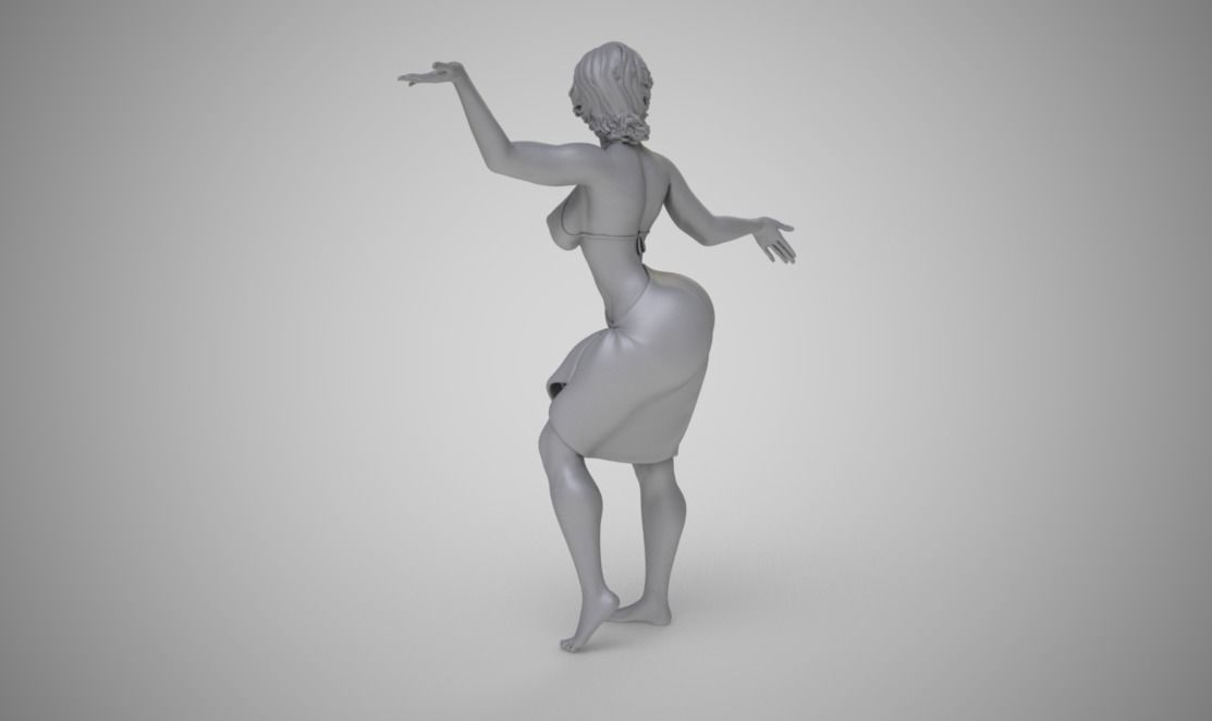 Fire Dance 3D print model_1