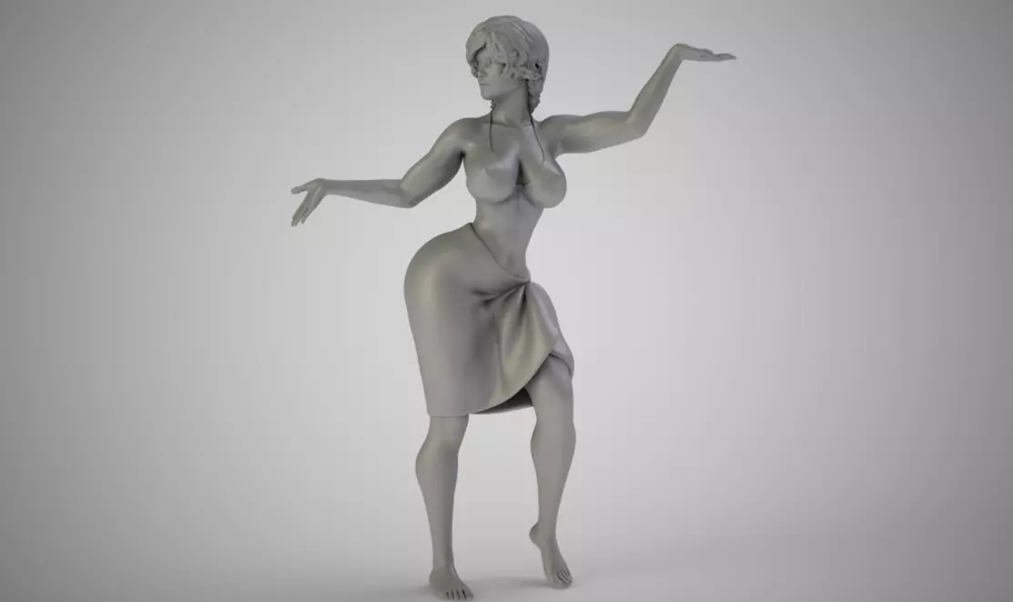Fire Dance 3D print model_0