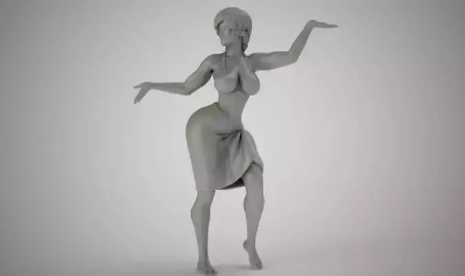 Fire Dance 3D print model