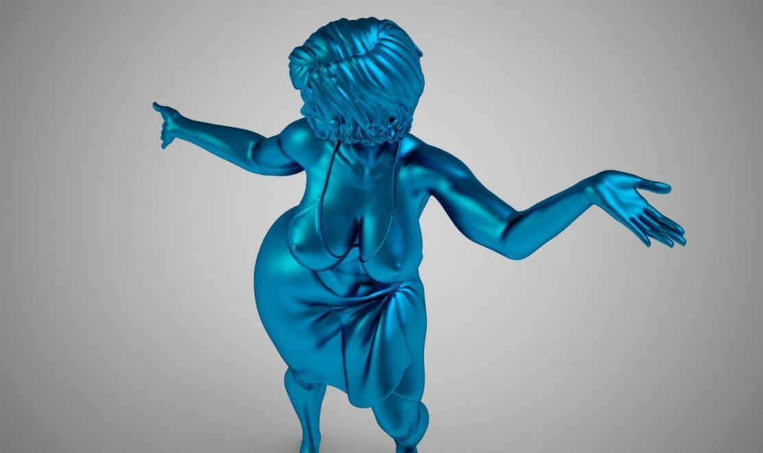 Fire Dance 3D print model_11