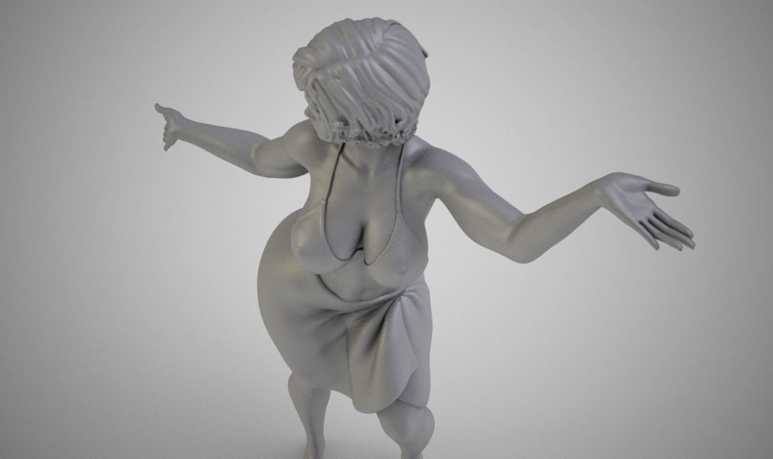 Fire Dance 3D print model_7