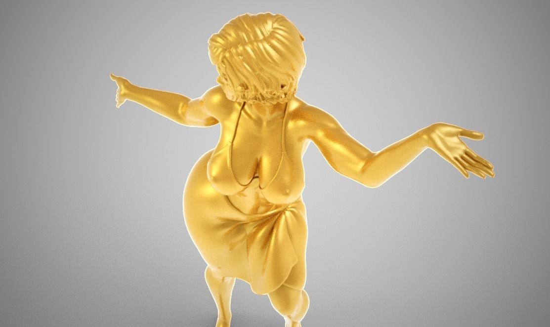 Fire Dance 3D print model_10