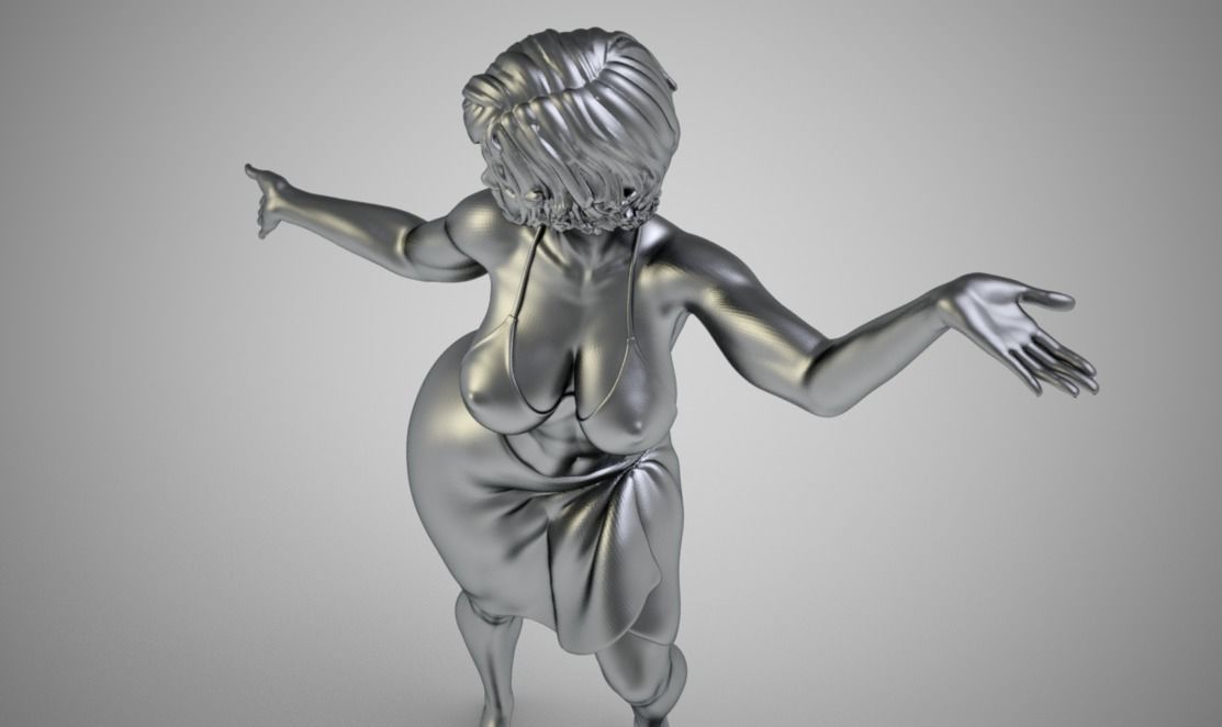 Fire Dance 3D print model_8