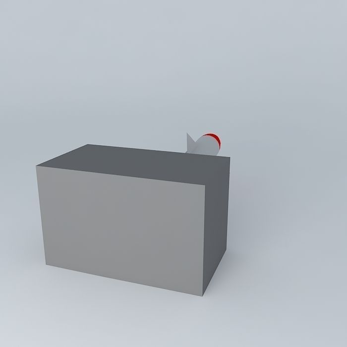 rocket launcher Free 3D model_1