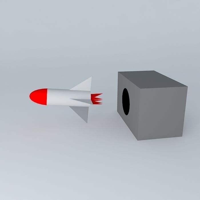 rocket launcher Free 3D model_2