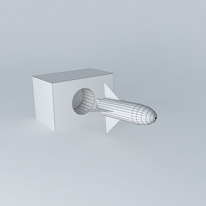rocket launcher Free 3D model_3