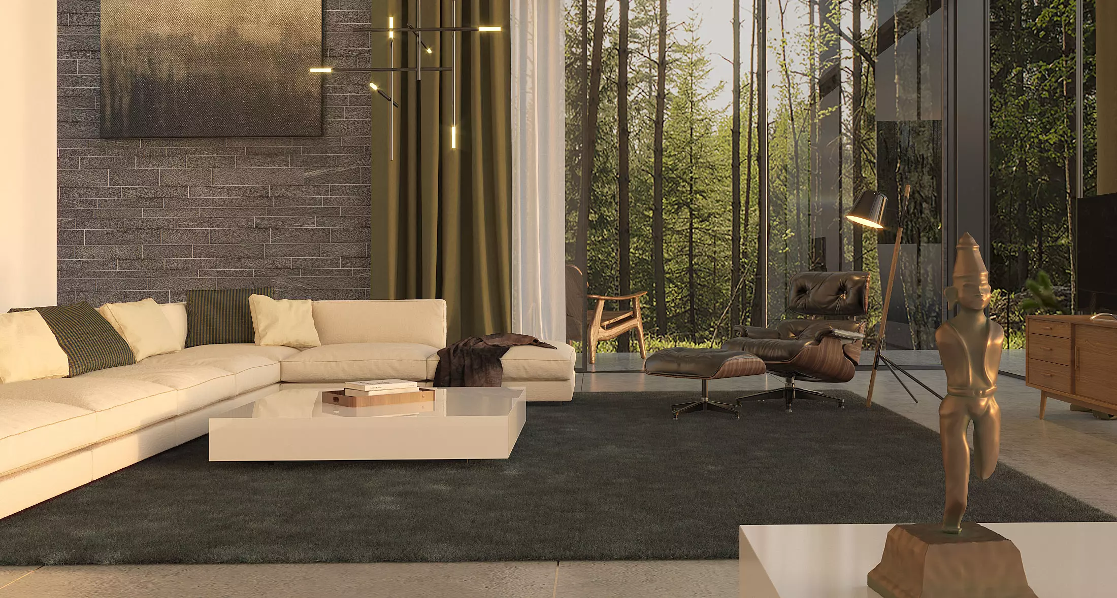 Forest Lounge 3D model