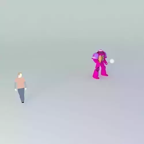 pink space marine Free 3D model pink space marine Free 3D model