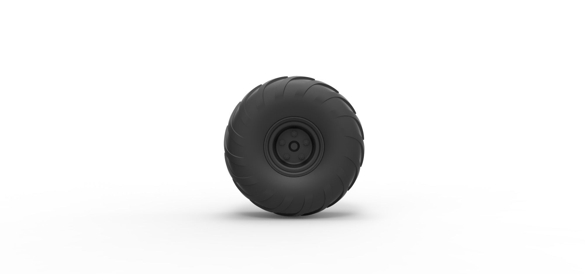 Wheel from Argo 3D print model_4