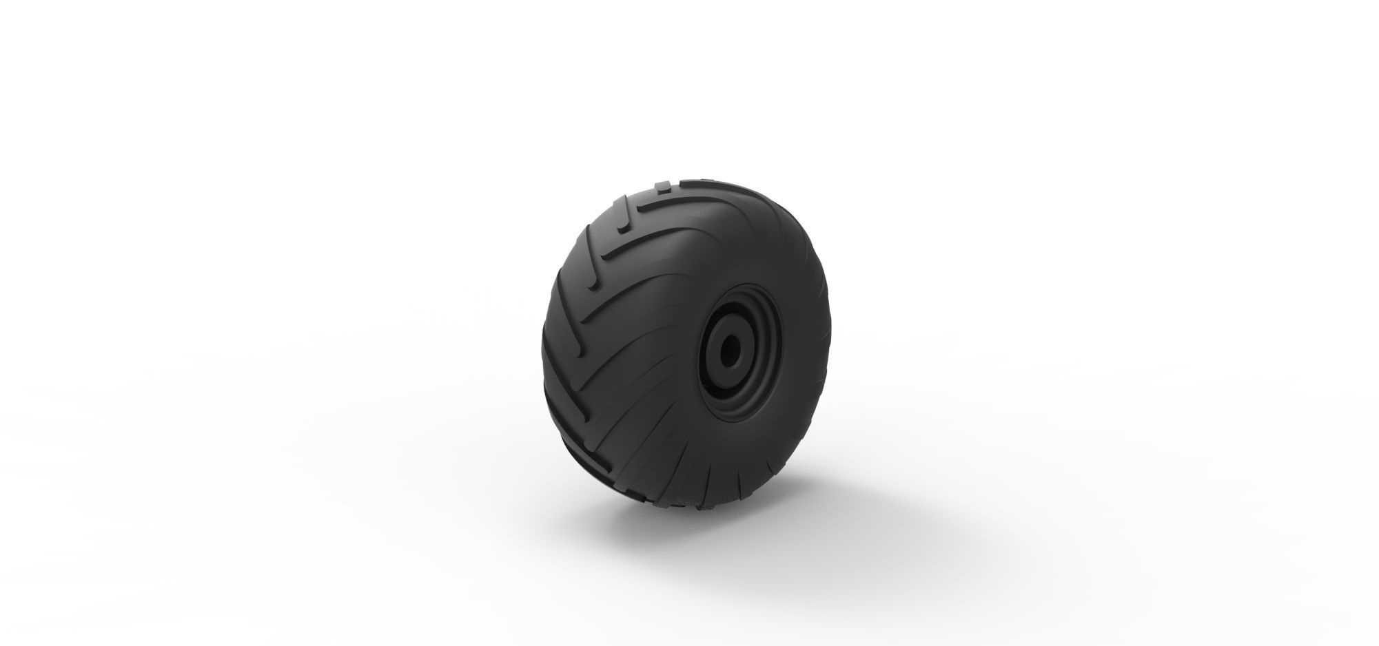 Wheel from Argo 3D print model_3