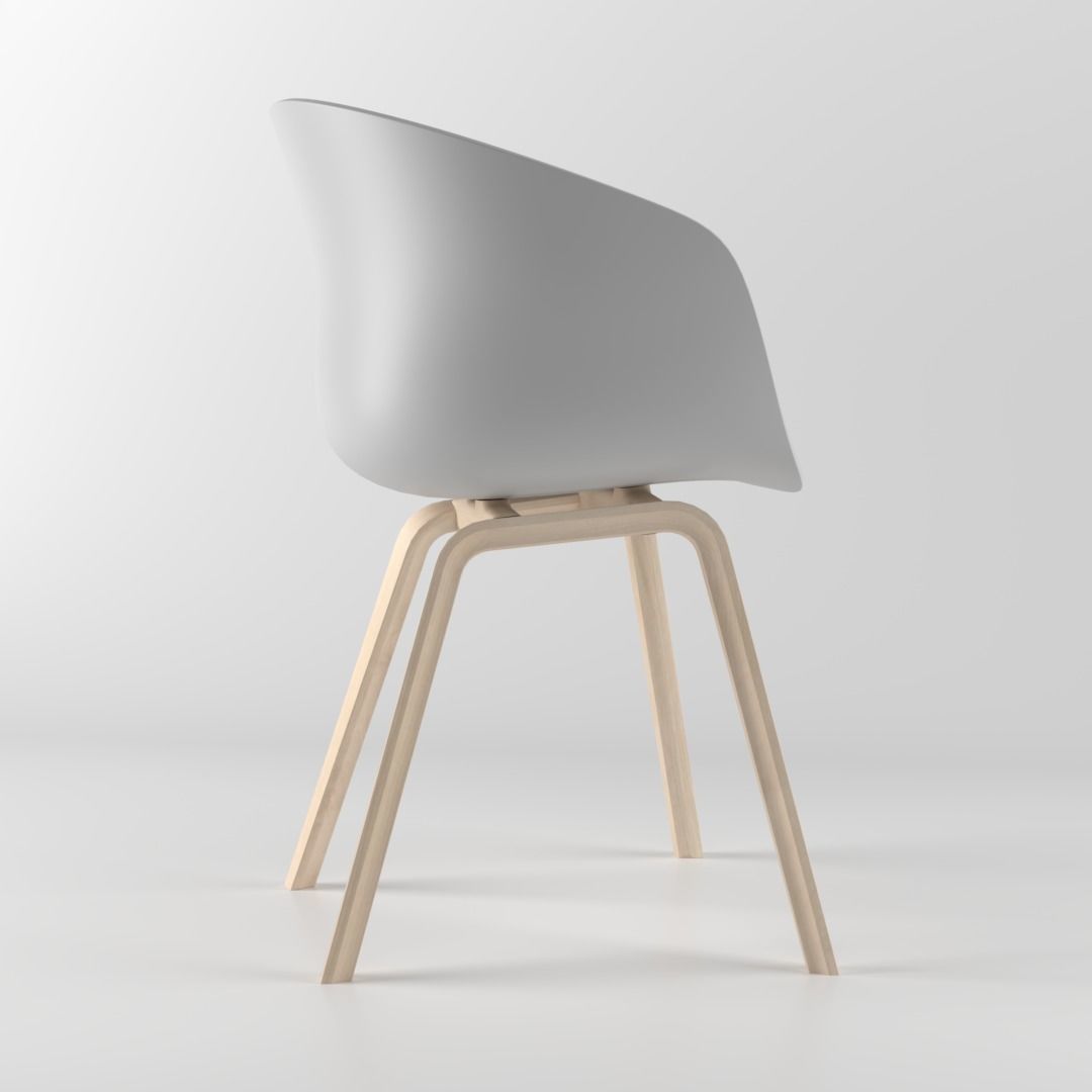HAY aac22 chair 3D model_2