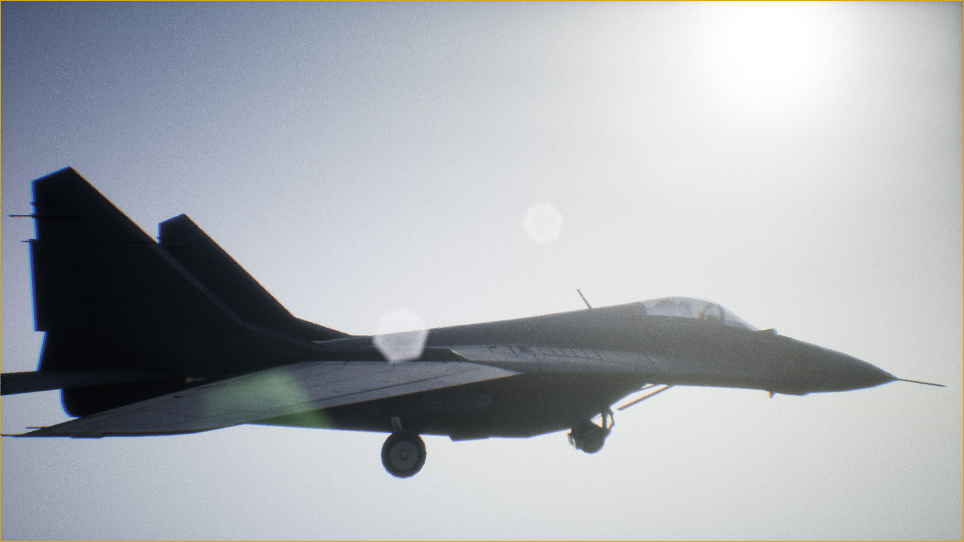 Fully Animated Jet Fighter mig29a Low-poly 3D model_6