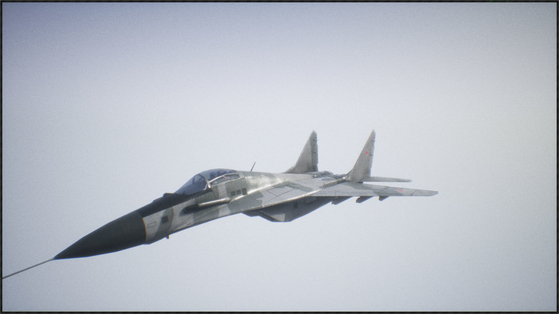 Fully Animated Jet Fighter mig29a Low-poly 3D model_8