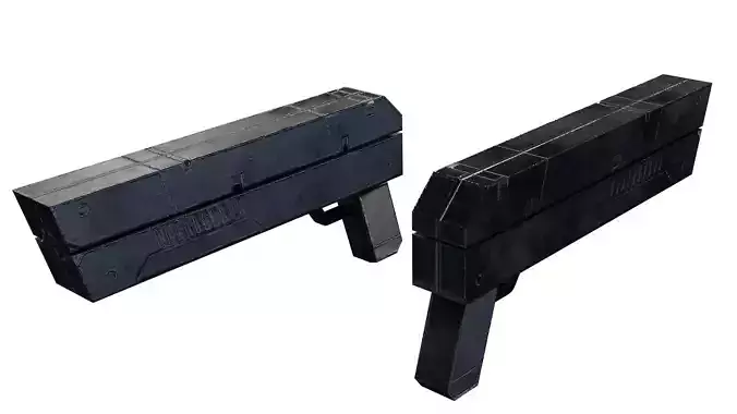 Super Lowpoly Sci-fi Gun