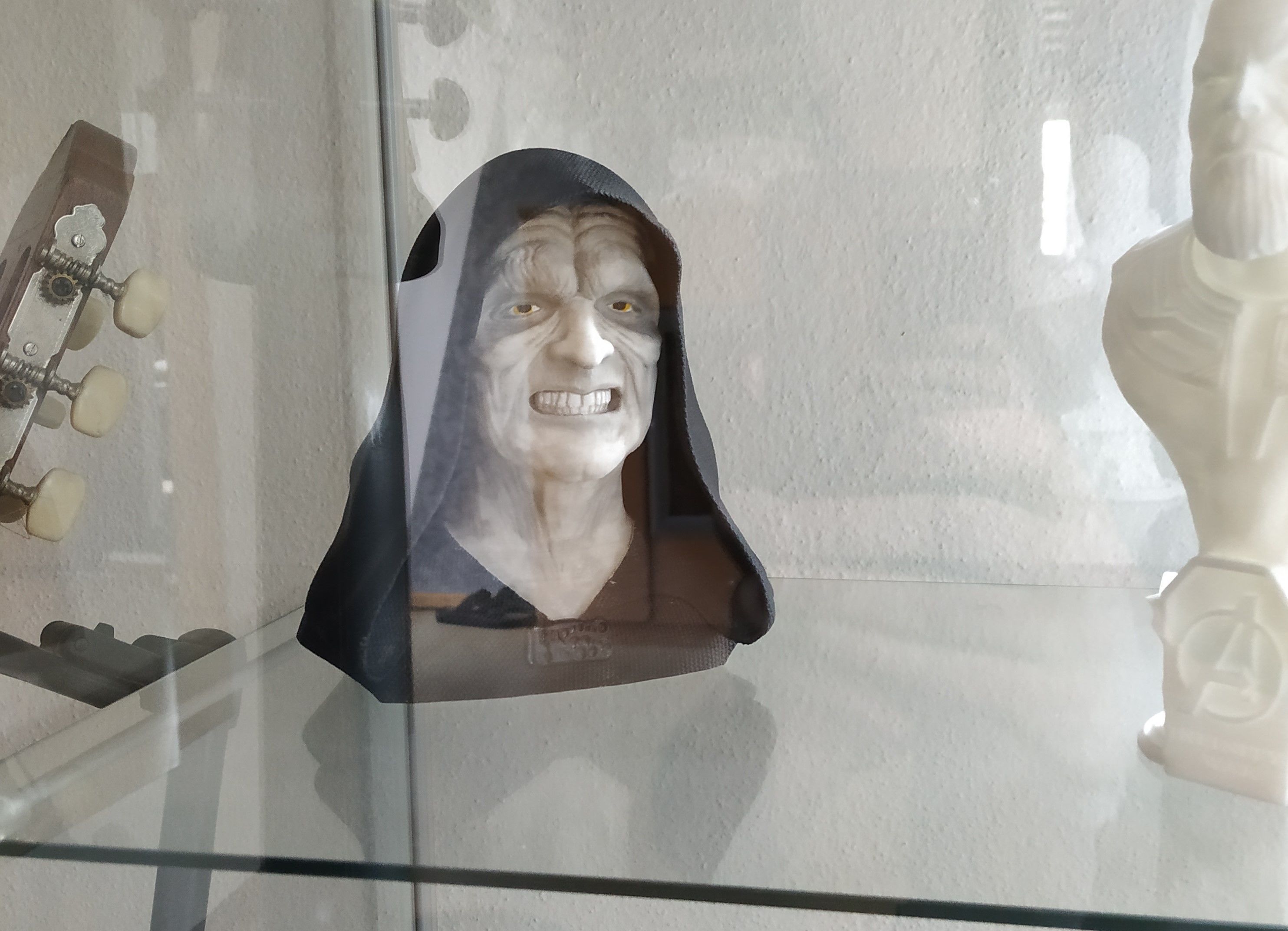 Palpatine Darth Sidious Bust 3D print model_5