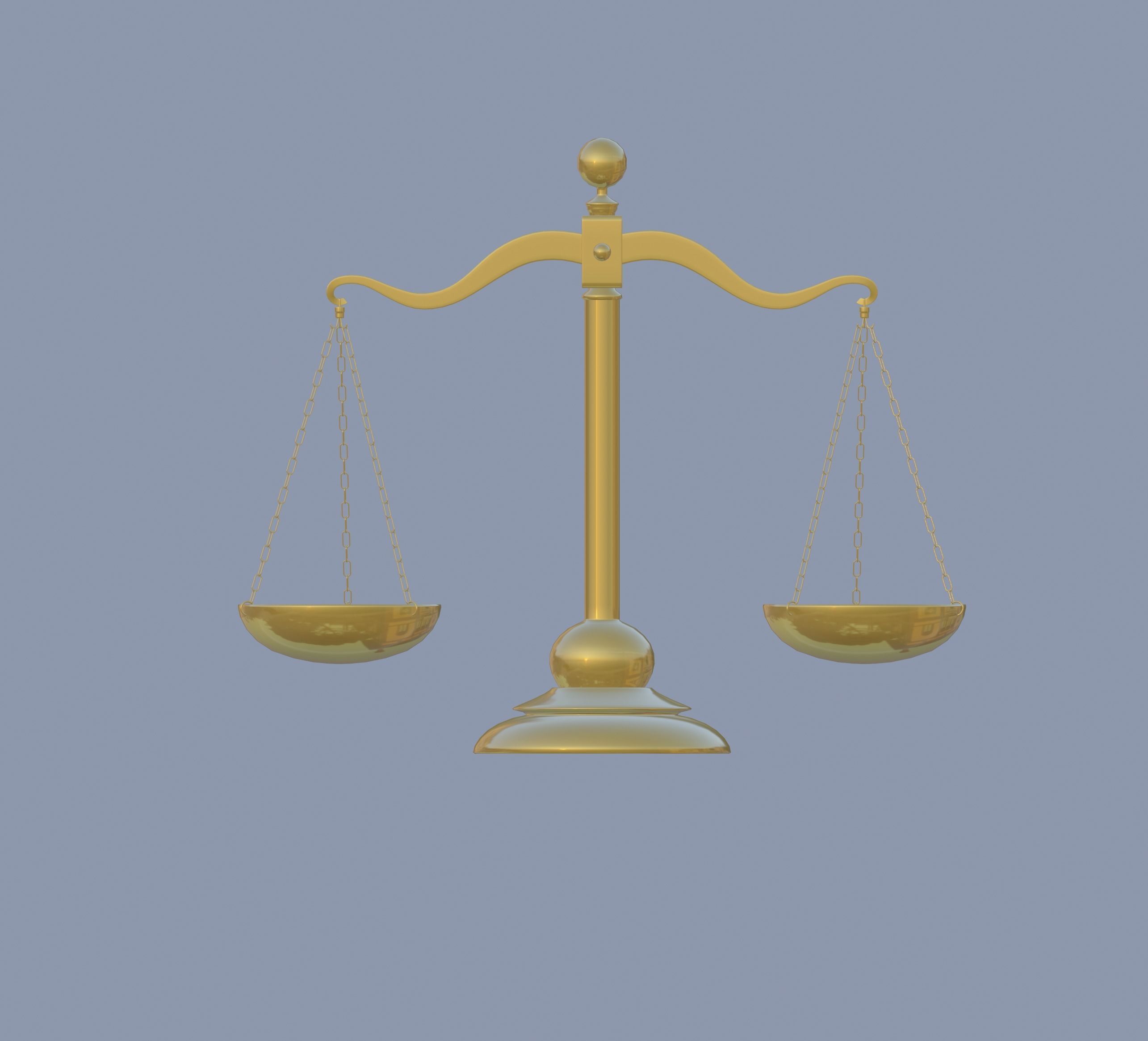 Balance Scale 3D model_1