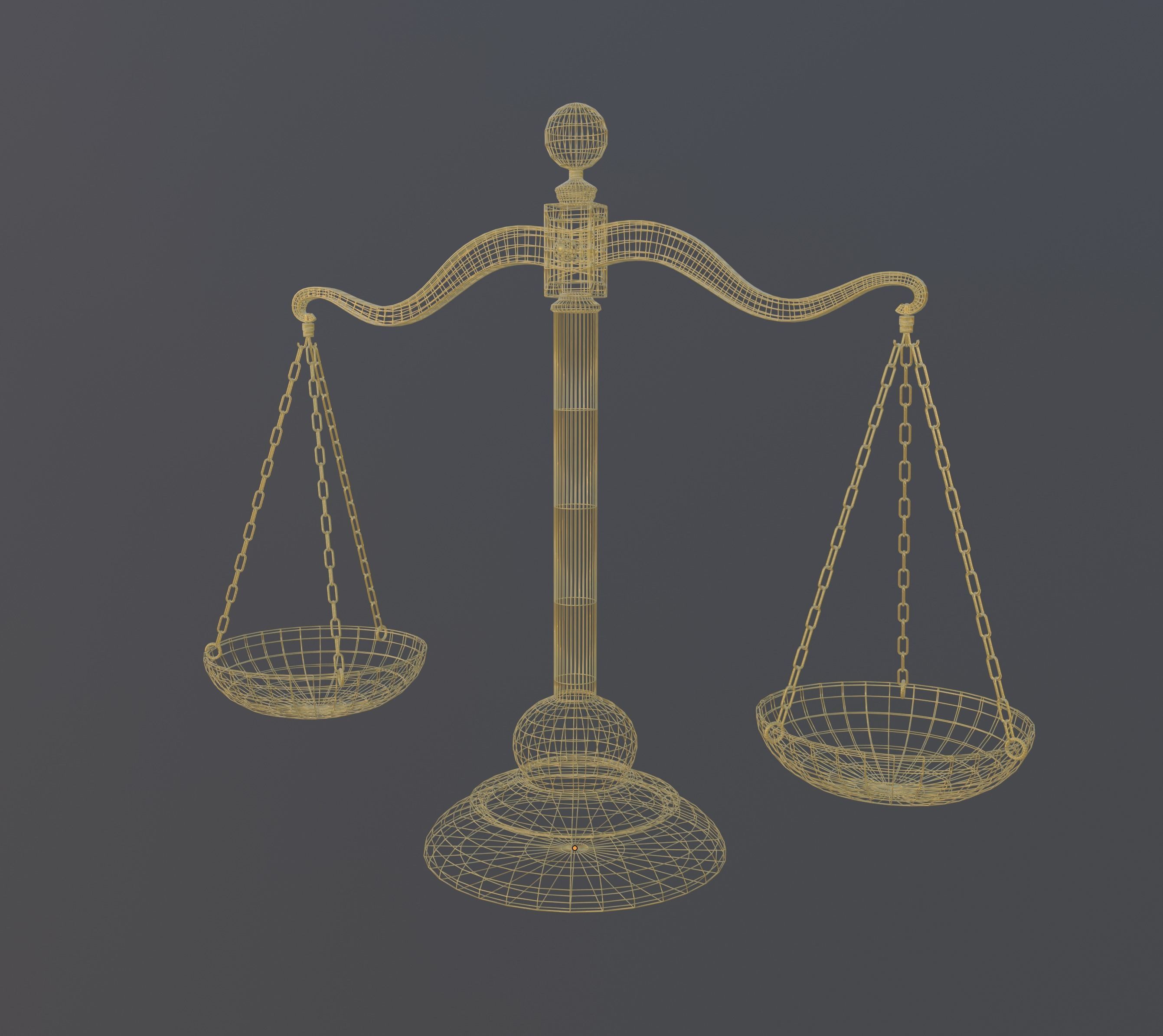 Balance Scale 3D model_12