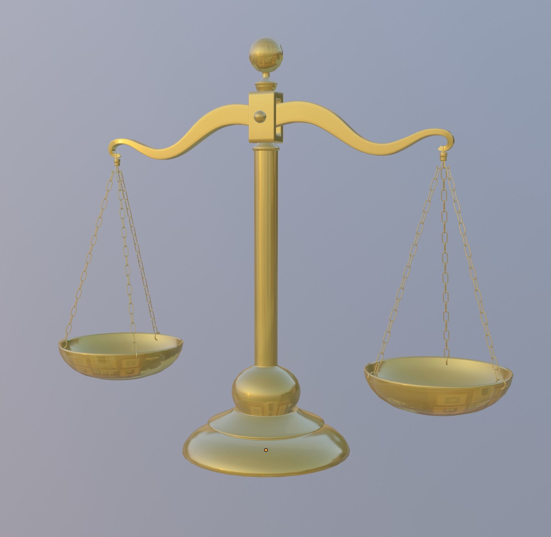 Balance Scale 3D model_9