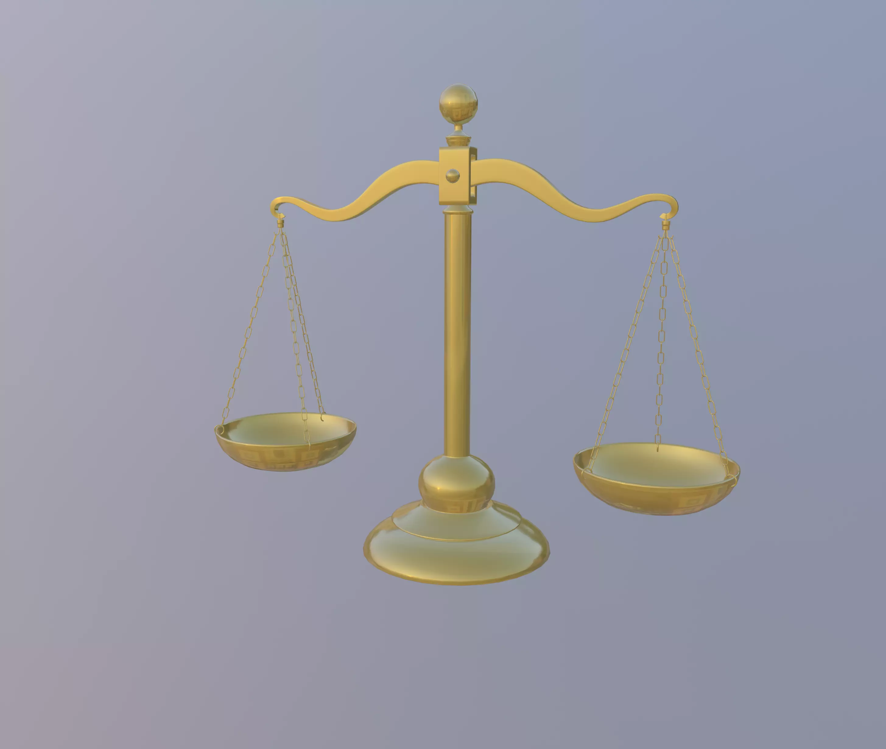 Balance Scale 3D model_0