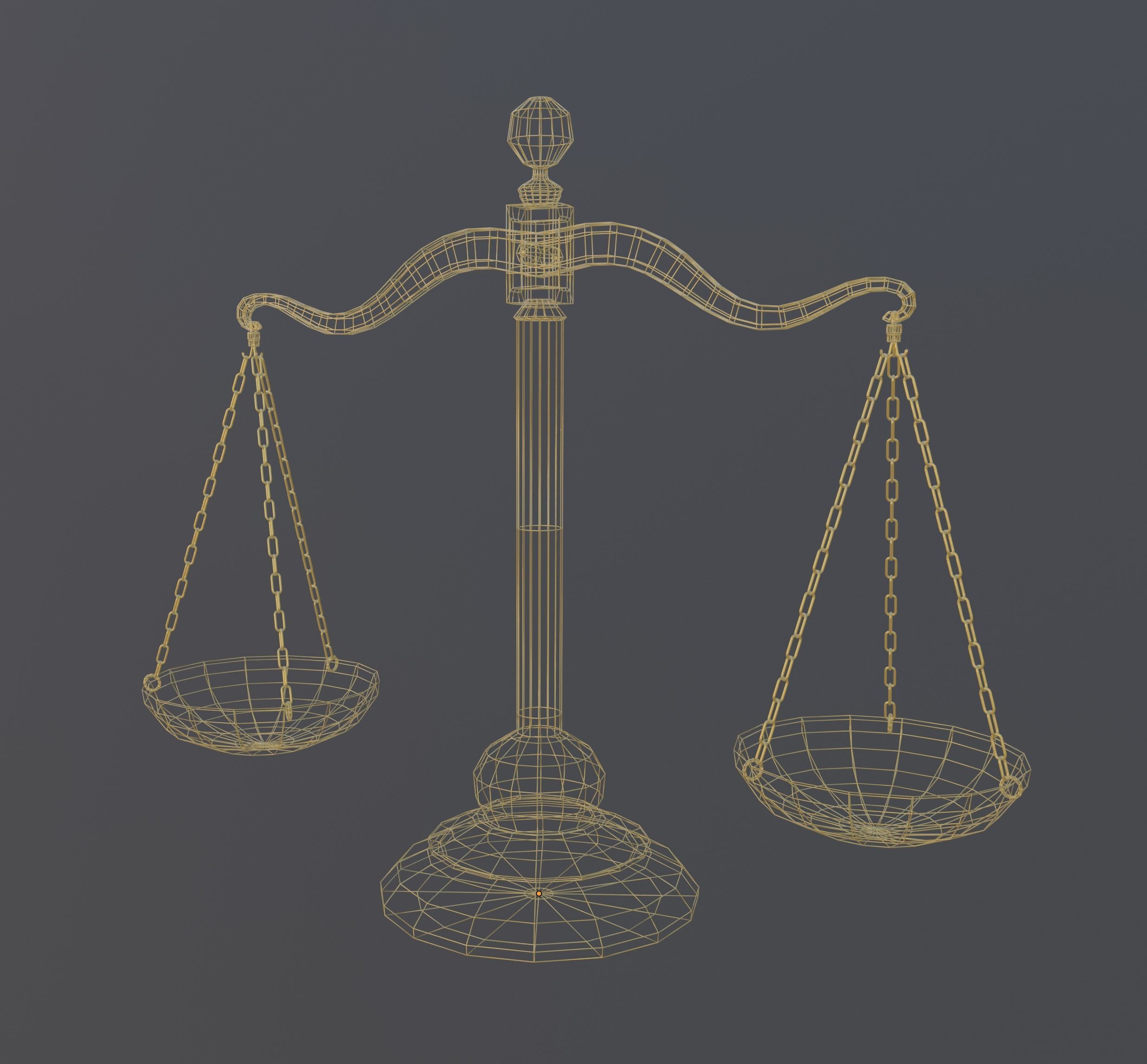 Balance Scale 3D model_11