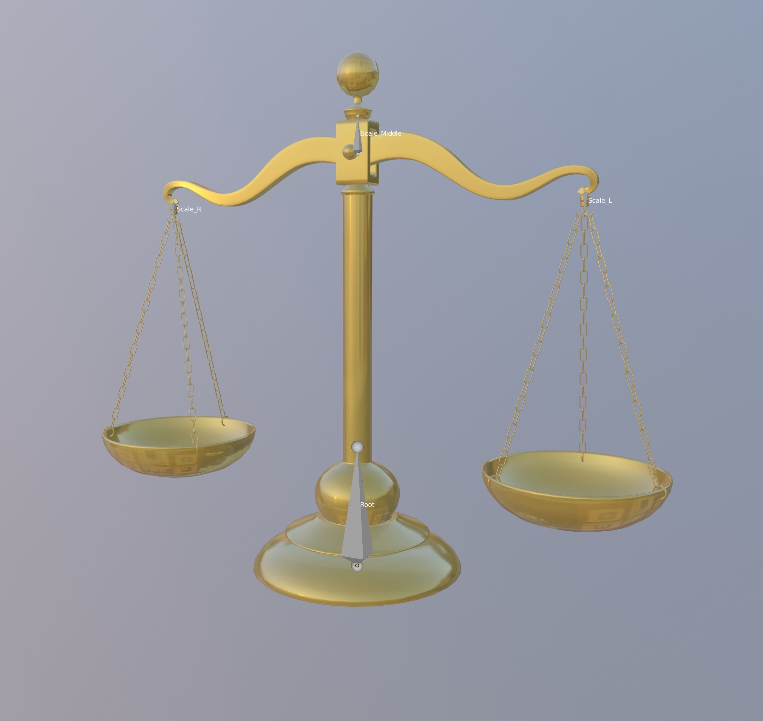 Balance Scale 3D model_10