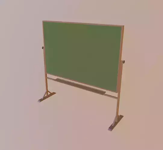 Chalkboard 3D model